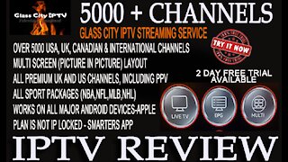 New for 2021 Glass City IPTV 📺 For all Devices 📺 No IP Lock