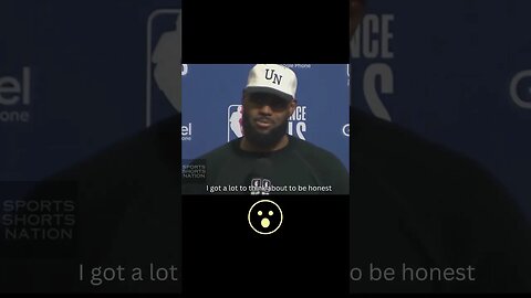 😮Future UNCERTAIN😮 LeBron James Postgame Interview After Lakers Elimination #lebronjames