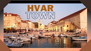 HVAR (Croatia): Episode 1 - Hvar Town Scenes (from Split via fast ferry)