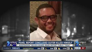 Detective Sean Suiter killed himself, IRB panel concludes