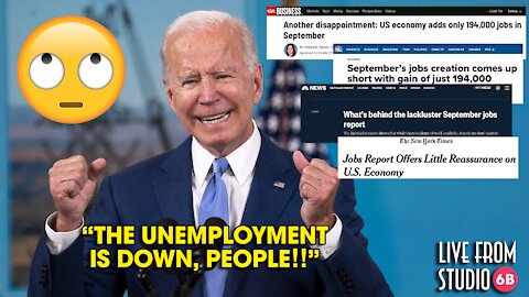 Biden Tries to Spin the AWFUL Jobs Numbers!