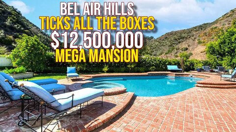 Inside Bel-Air $12,500,000 Mega Mansion