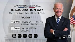 WPTV Online Special: Inauguration preview Day