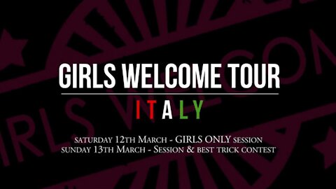 Girls Welcome Tour Italy (Subtitled)