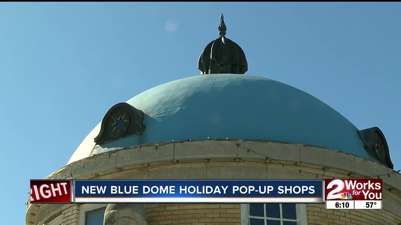 NEW BLUE DOME HOLIDAY POP-UP