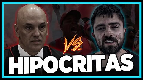 IMPRENSA: ALEXANDRE DE MORAES AEROPORTO AGREDIDO VS BETTEGA AGREDIDO NA UFSC!