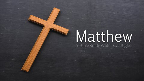 Matthew 1:18-25 Bible Study - Joseph & Mary's wedding plans