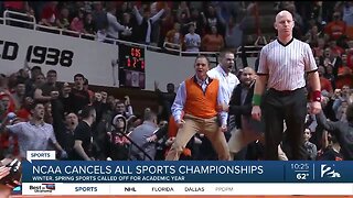NCAA cancels Basketball Tournaments, all remaining Winter, Spring Sports Championships