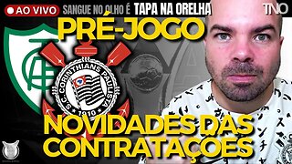 PRÉ-JOGO: CORINTHIANS X AMÉRICA-MG - BRASILEIRÃO 2023 | CUELLAR | ROJAS | MURILLO | VERISSIMO