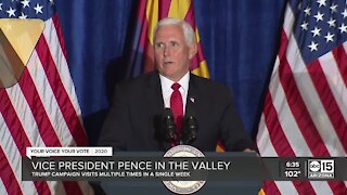 Vice President Mike Pence in the Valley