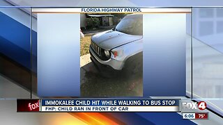 Child hit by vehicle in Immokalee