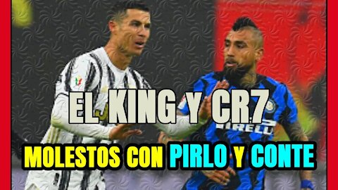 ARTURO VIDAL y CRISTIANO RONALDO se enfrentan a CONTE y PIRLO por sus ERRORES en sus DECISIONES!