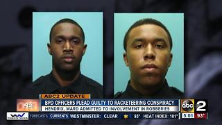 Two Baltimore police detectives plead guilty to armed robberies in racketeering case