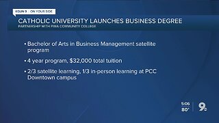 Catholic University to launch Tucson business degree program