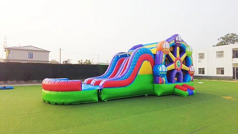 Ferris Wheel Inflatable Comb #inflatable manufacturer#factorybouncehouse #factoryslide #bounce