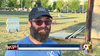 Traveling rainbow bridge at BLINK celebrates LGBTQ Cincinnati