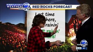 Watch: Musician Ryan Adams moonlights as Denver7 weatherman ahead of Red Rocks show