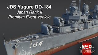 JDS Yugure (DD-184) Event Premium Destroyer [War Thunder Devblog]