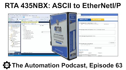 RTA 435NBX: ASCII To EtherNet/IP Gateway