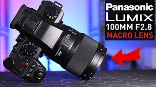 Panasonic LUMIX S 100mm F2.8 Macro Lens | The World's Smallest Macro!