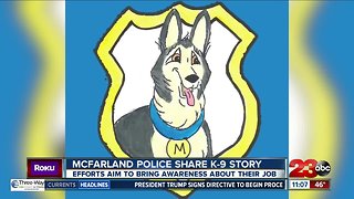 McFarland Police share the story about their K-9 officer Mirko