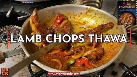 Lamb Chops Thawa being cooked at Bhaji Fresh | Misty Ricardo's Curry Kitchen