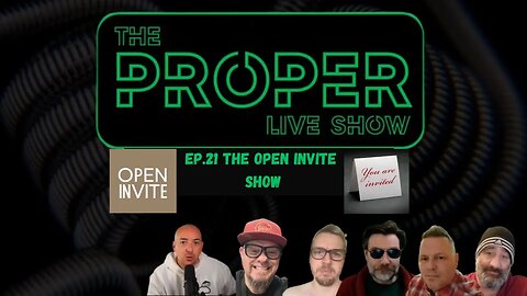 Ep.21: The Proper Live Show | With Special Guests Whoever Jumps In
