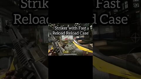 Striker Reload Speed is Fast as F