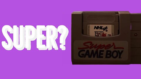 Nintendo Made a Super Game Boy?