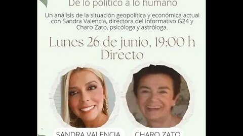 De lo político a lo humano con Sandra Valencia y Charo Zato