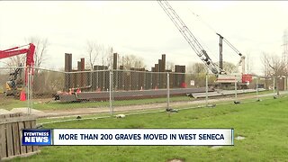 Over 200 caskets to be dug up and moved in West Seneca