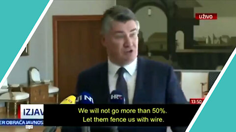 Watch Croatia PRESIDENT Say No More Jabs / Hugo Talks #lockdown