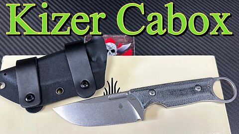 Kizer Cabox Fixed blade ! Jonathan Styles design !