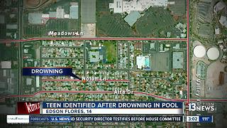 14-year-old boy drowns Tuesday