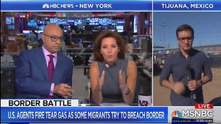 Oops: Live MSNBC Report Reveals Caravan Is Mostly Adult Males
