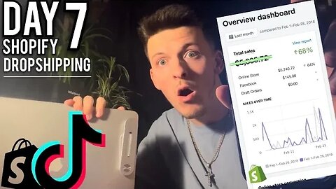 I Tried Dropshipping For 7 Days (REALISTIC RESULTS)