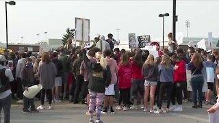 Student protest in Williamsville