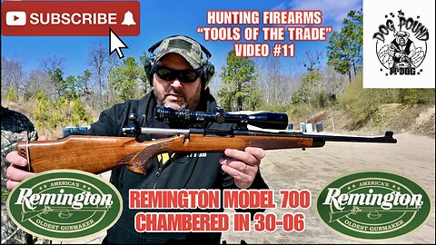 REMINGTON MODEL 700 BOLT ACTION 30-06 RIFLE REVIEW! HUNTING FIREARMS VIDEO #11!