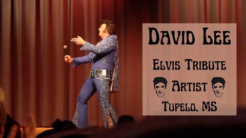 We Watch David Lee at the Elvis Fan Appreciation Day Tupelo MS | Elvis Tribute Artist