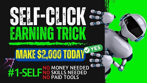 INSANE Self Clicking MTD! 🔴 Live Proof, MAKE $2000 Today, CPA Marketing