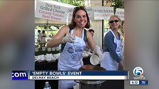 'Empty Bowls' event held in Delray Beach