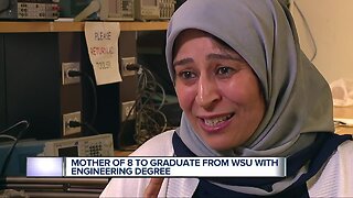 Mother of 8 to graduate from Wayne State with engineering degree