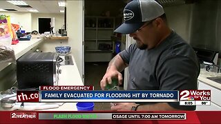 BA family evacuates neighborhood, ends up in tornado's path