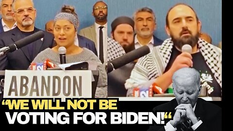 US Muslims Pledged to Ditch Biden in 2024