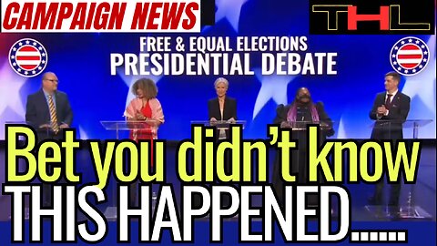 Campaign News Update | The Third-Party Debate NOBODY Saw
