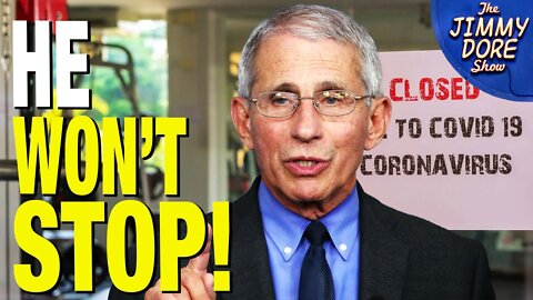 Anthony Fauci Caught Lying AGAIN About Recommending Lockdowns