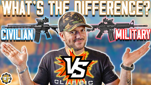 What's The Difference Between An AR-15 and The Military M16/M4?