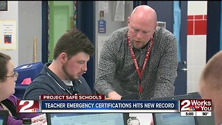 Teacher emergency certifications hit new record