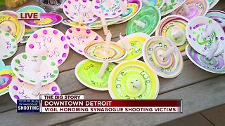 Vigil honoring synagogue shooting victims