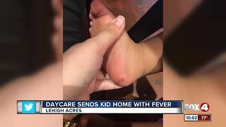 Lee county mom says daycare didn’t take care of her child